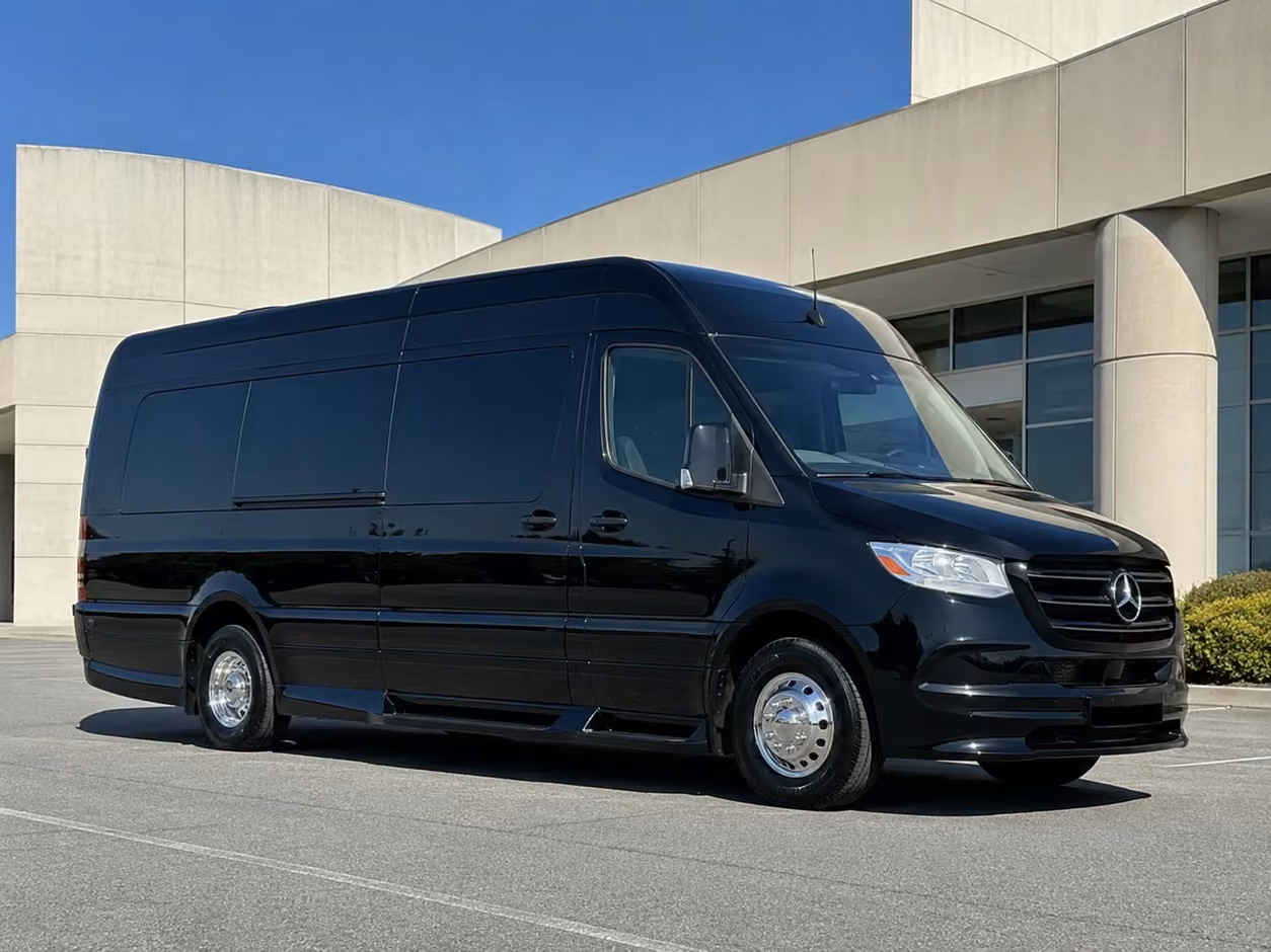 sprinter van rental with driver