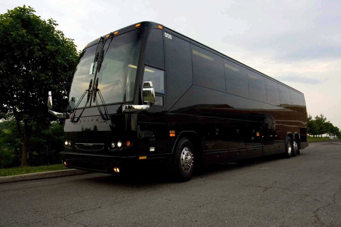 Fort Worth 50 Passenger Charter Bus